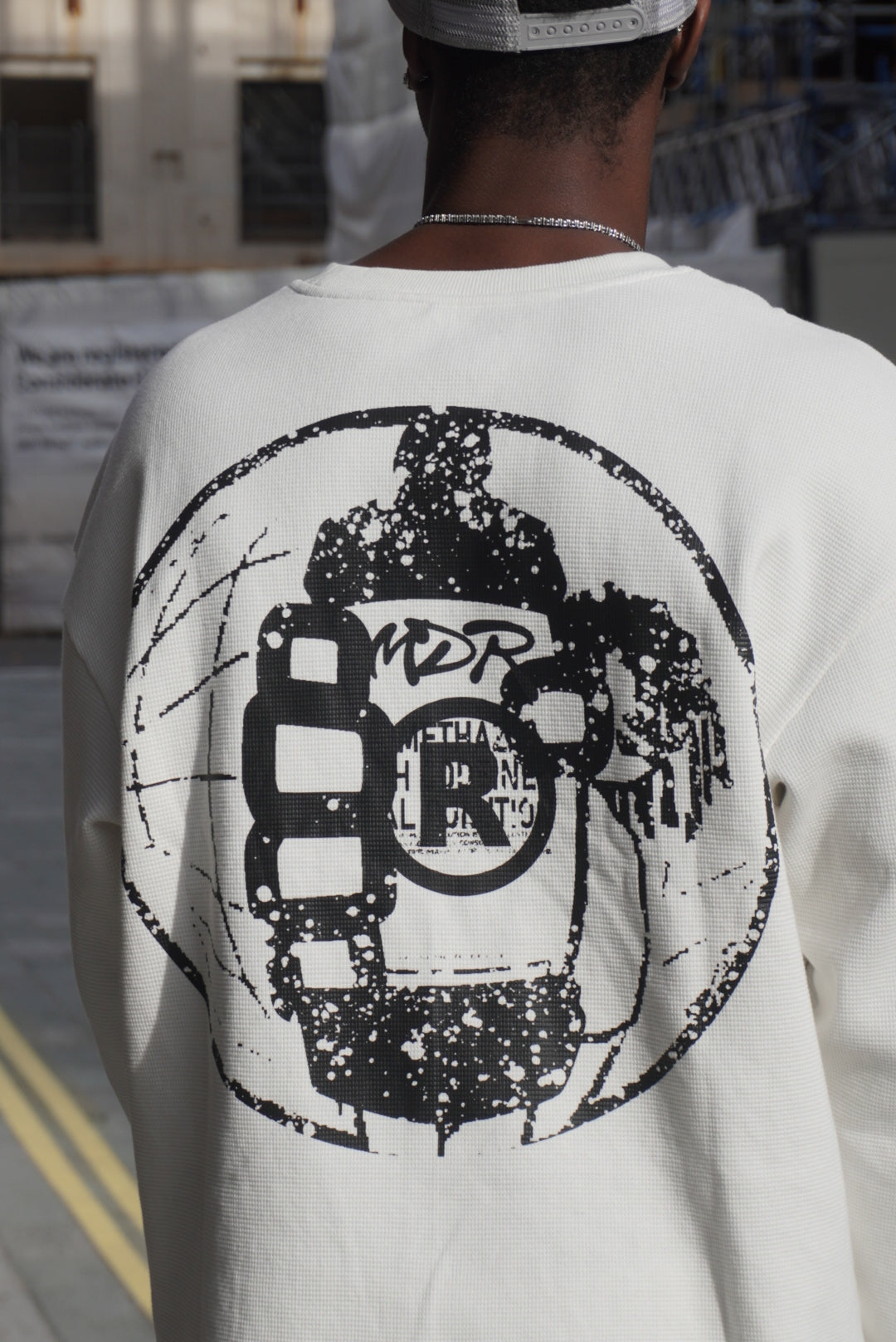 ROCKSTAR WAFFLE KNIT L/S