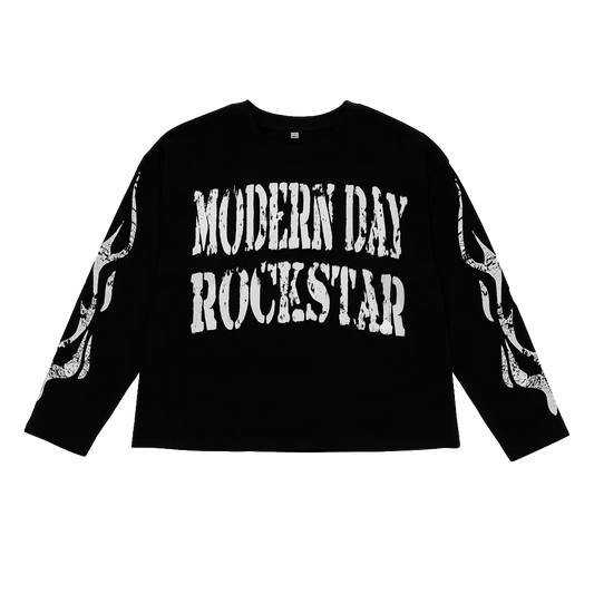 ROCKSTAR WAFFLE KNIT L/S (RESTOCKED LIMITED)