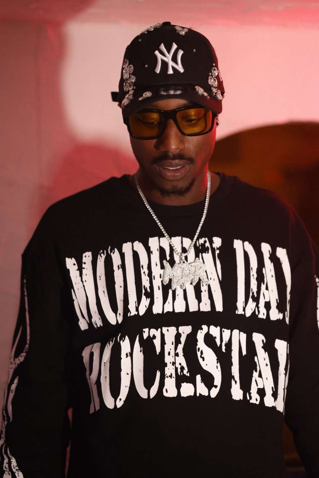 ROCKSTAR WAFFLE KNIT L/S